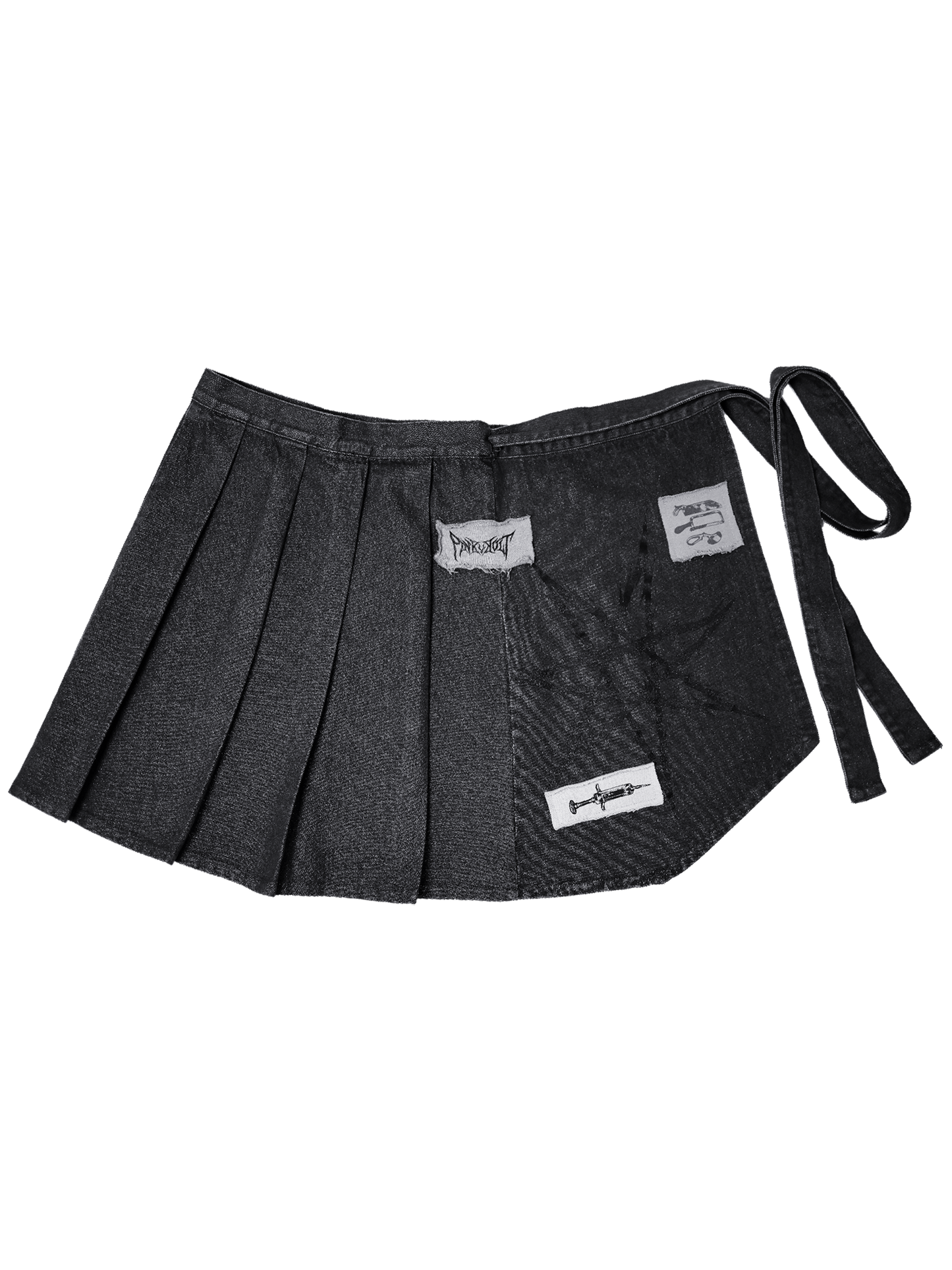 ANATOMY - Denim Wrap Skirt