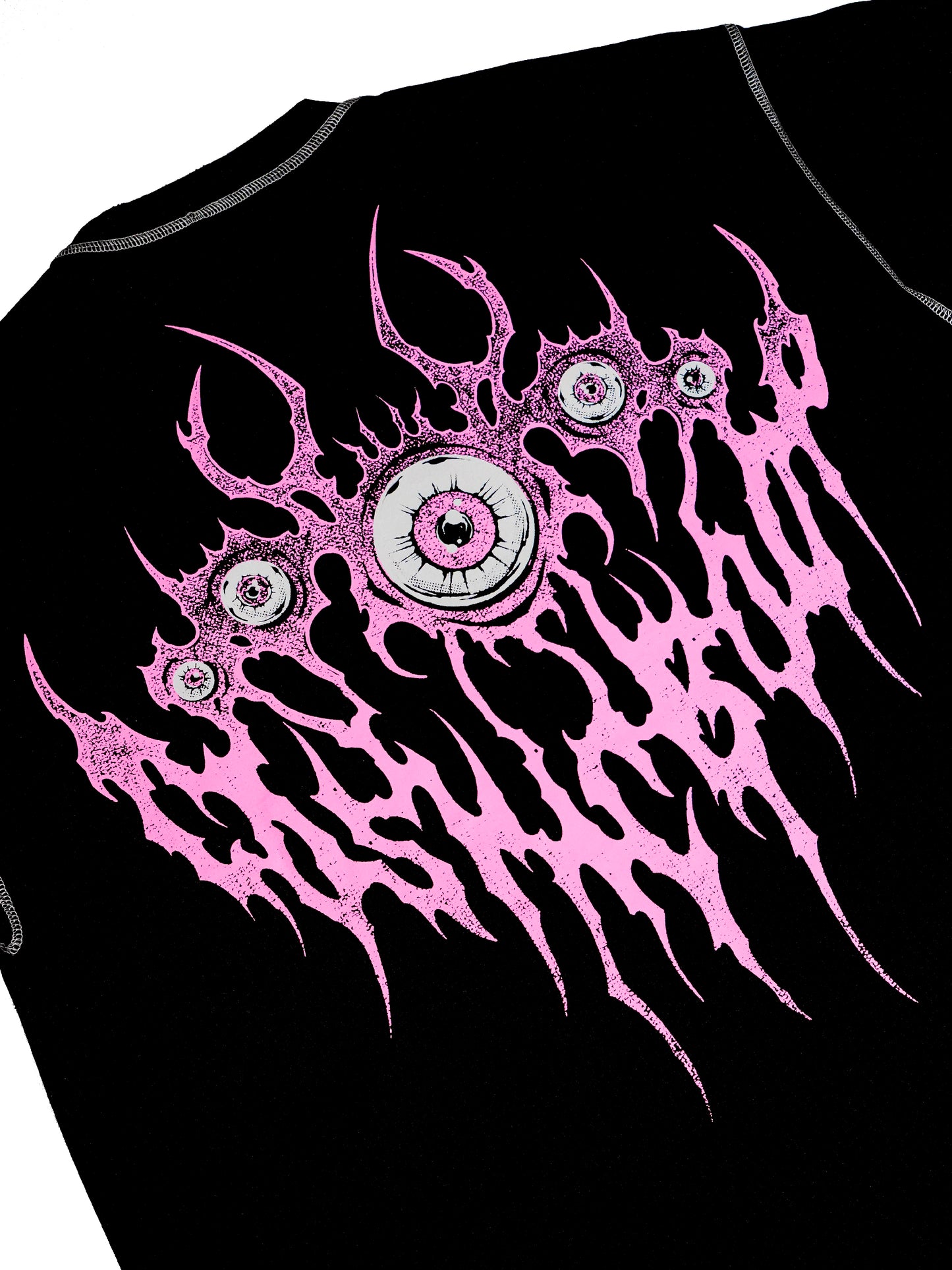 FORBIDDEN LOVE - Distressed Oversize Short Sleeve