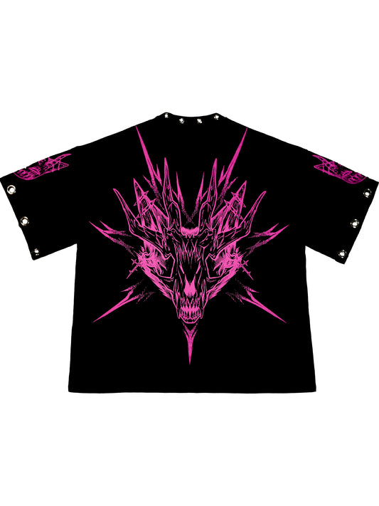 VULPINE - Distressed Oversize Short Sleeve