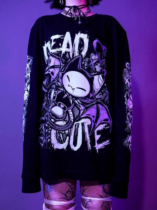 DEAD CUTE- Long Sleeve T-shirt