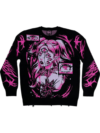 SPIRAL - Woven Jumper