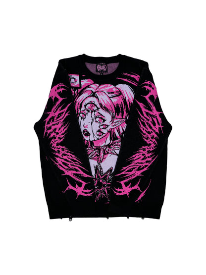 SPIRAL - Woven Jumper