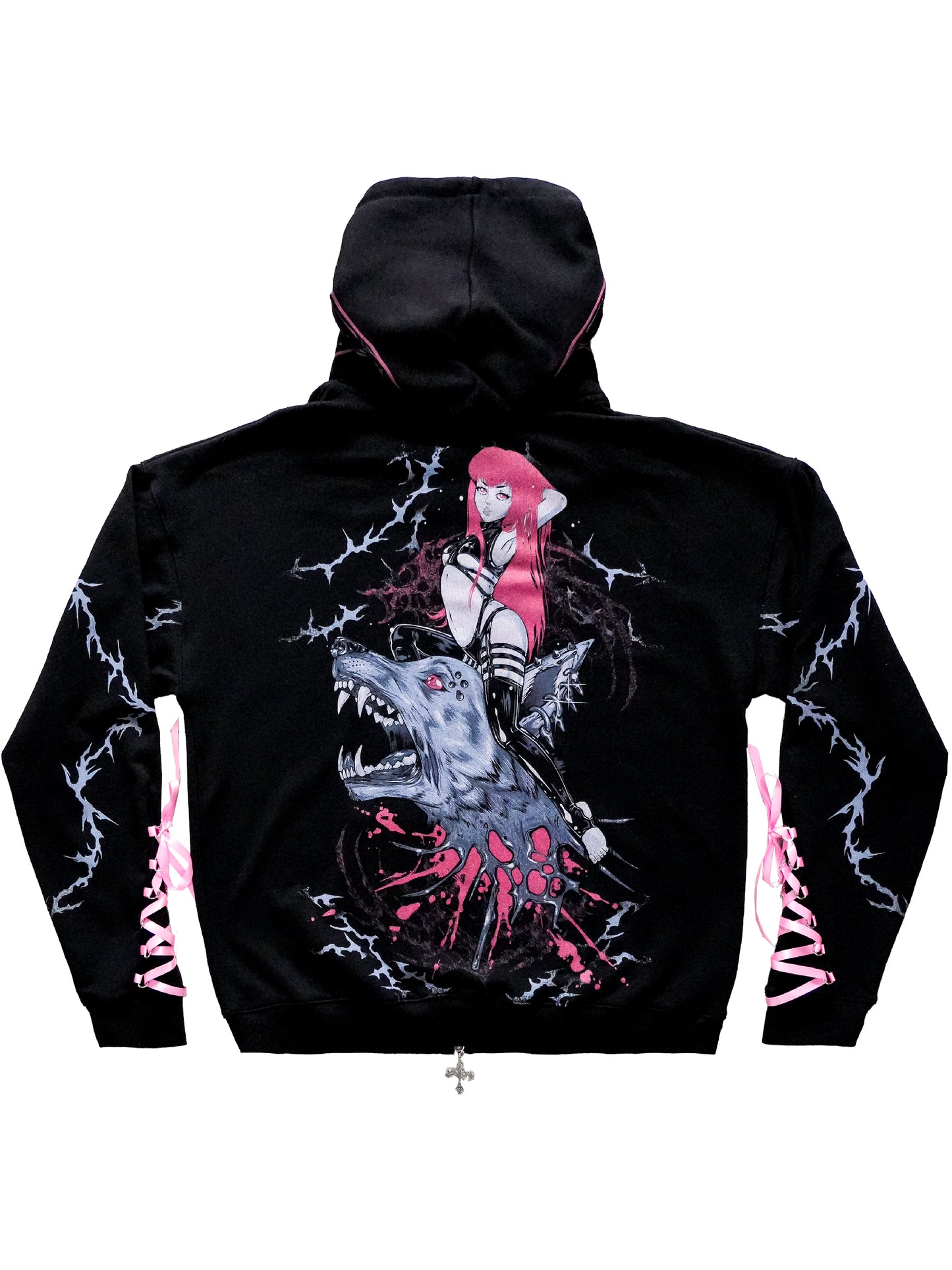 HELLHOUND- Zip-up Hoodie