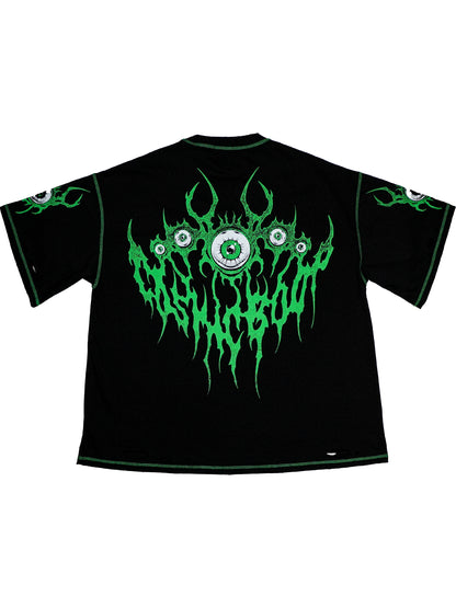 LOVE AND HATE - Distressed Oversize Short Sleeve