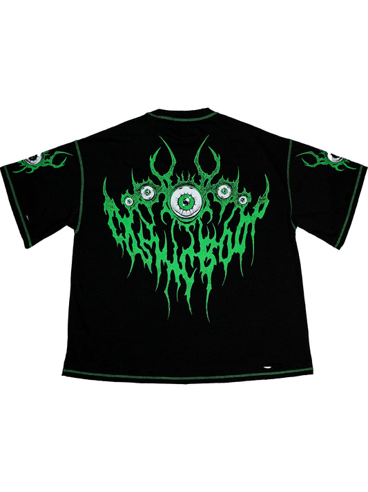 LOVE AND HATE - Distressed Oversize Short Sleeve