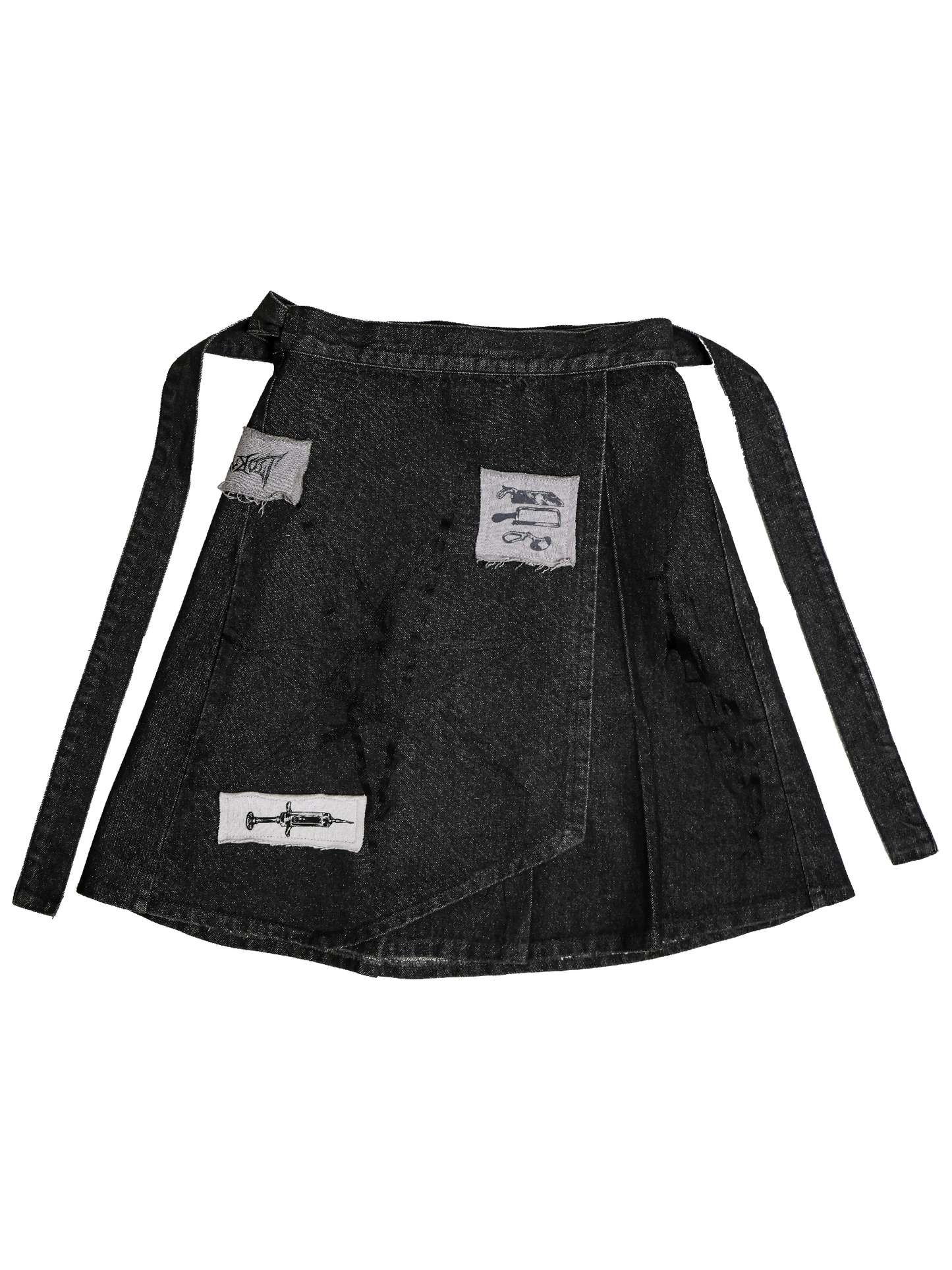 ANATOMY - Denim Wrap Skirt