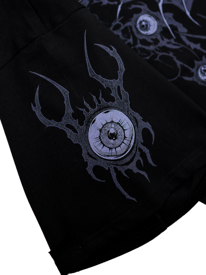 BEAUTIFUL MONSTER - Distressed Oversize Short Sleeve