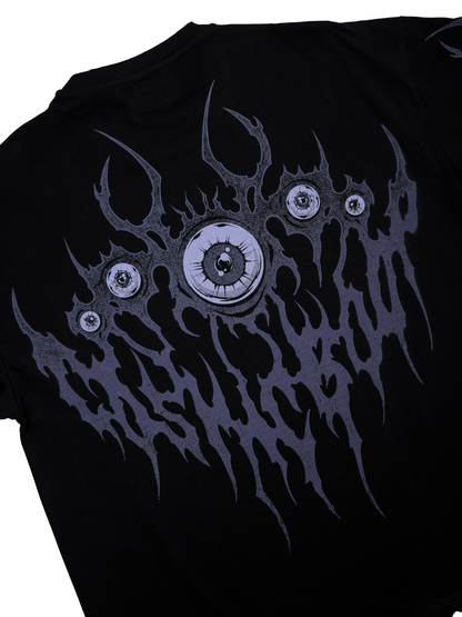 BEAUTIFUL MONSTER - Distressed Oversize Short Sleeve