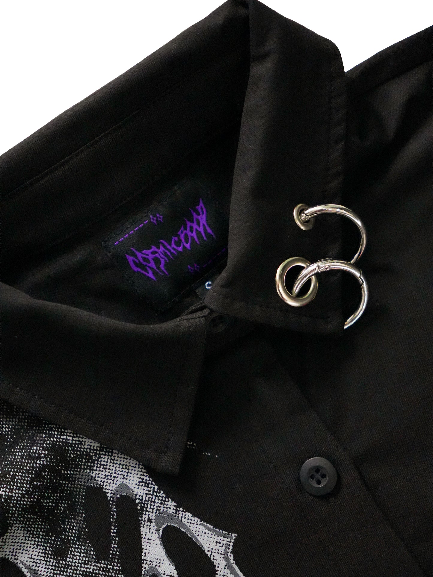 TAKE UR SOUL - Button-up Short Sleeve Shirt