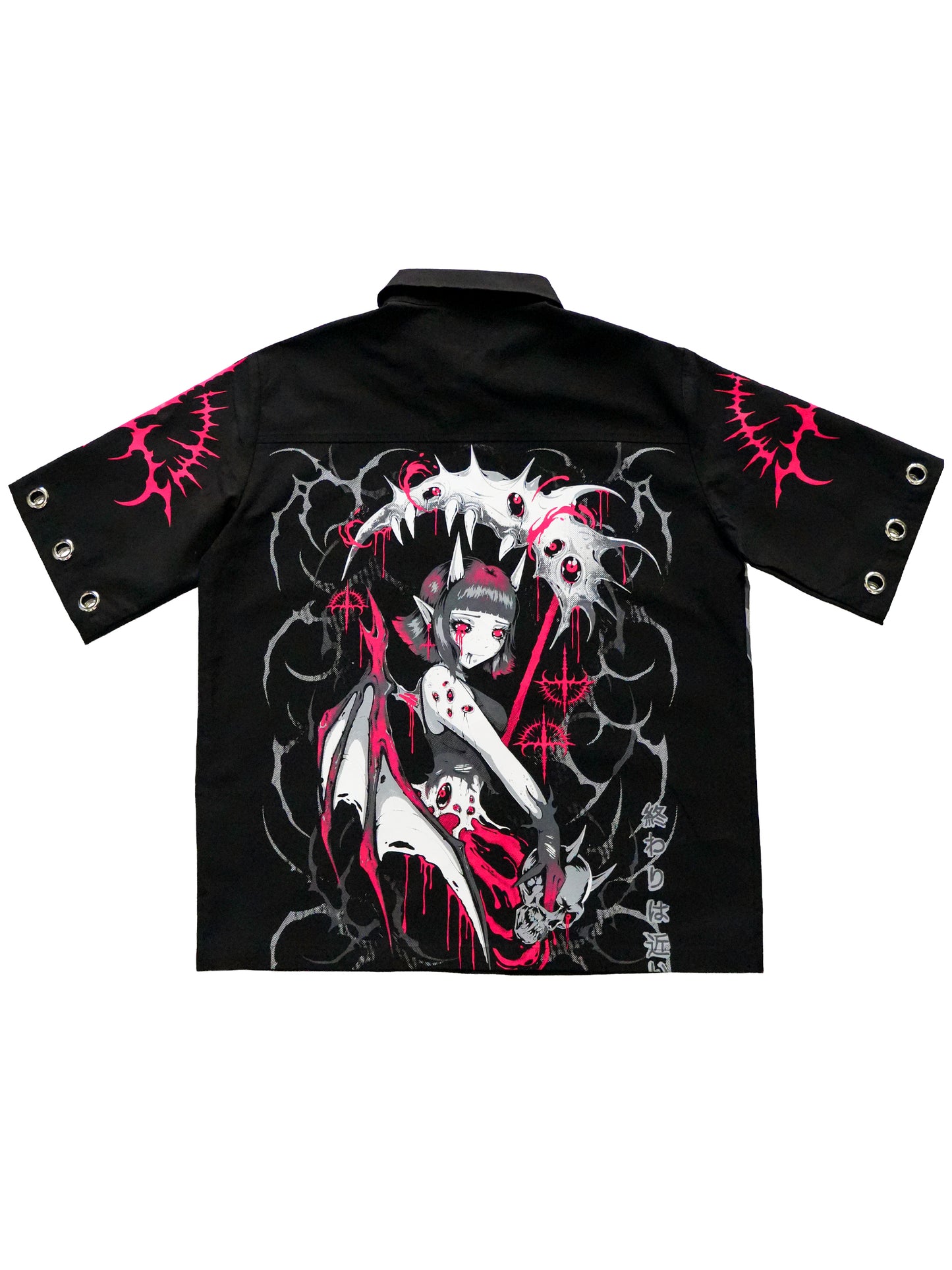 TAKE UR SOUL - Button-up Short Sleeve Shirt