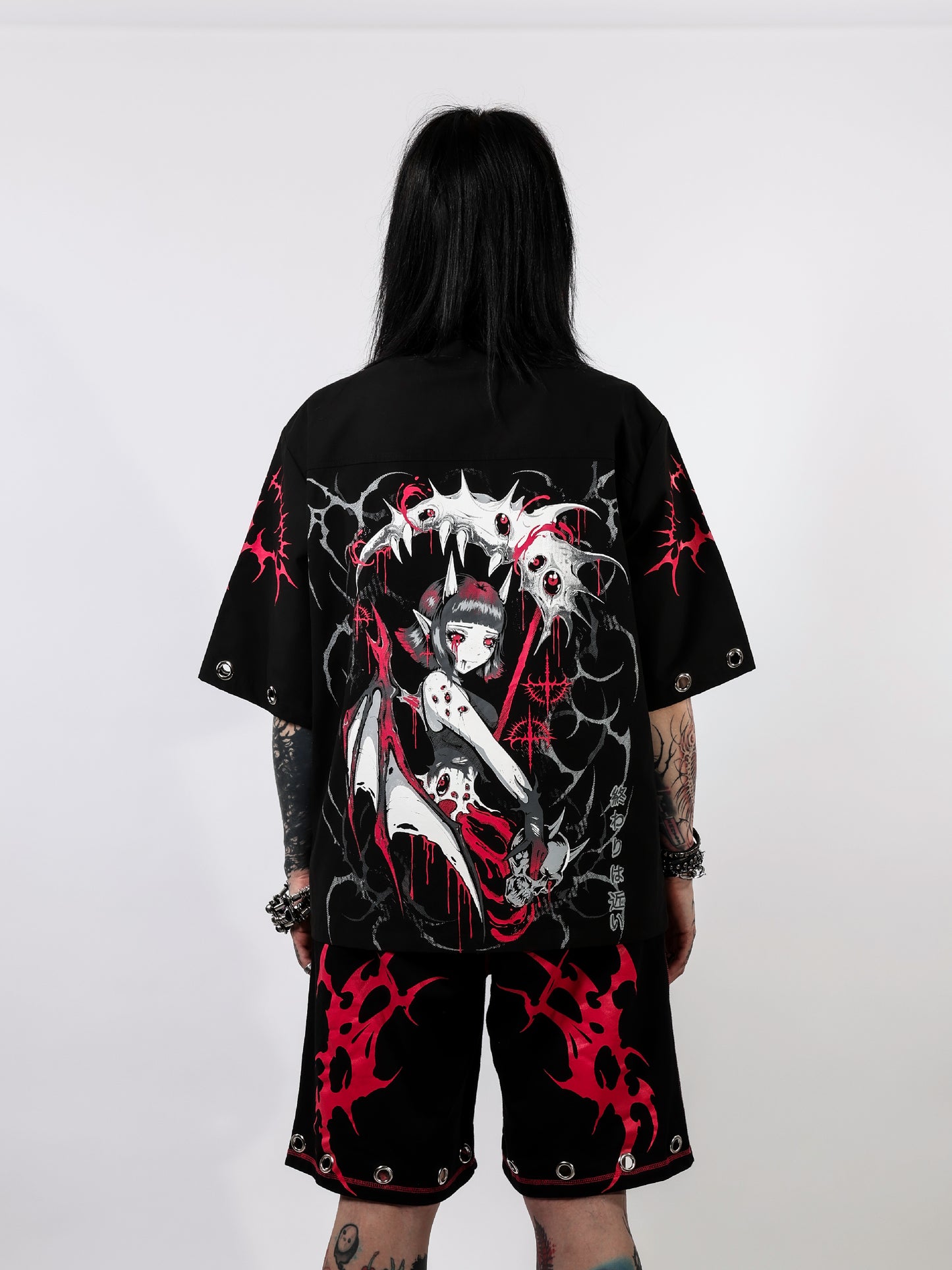TAKE UR SOUL - Button-up Short Sleeve Shirt