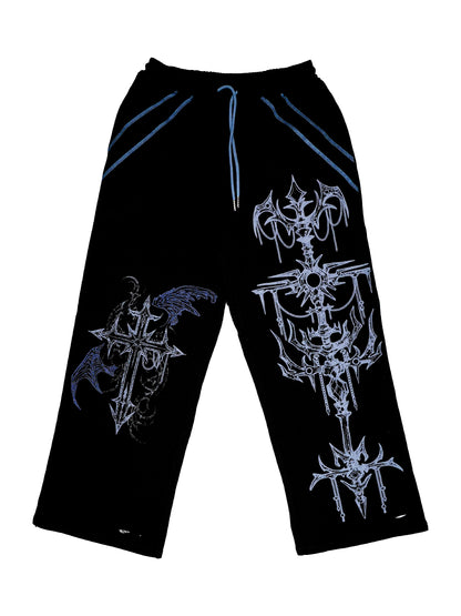 FALLEN - Straight Leg Sweatpants
