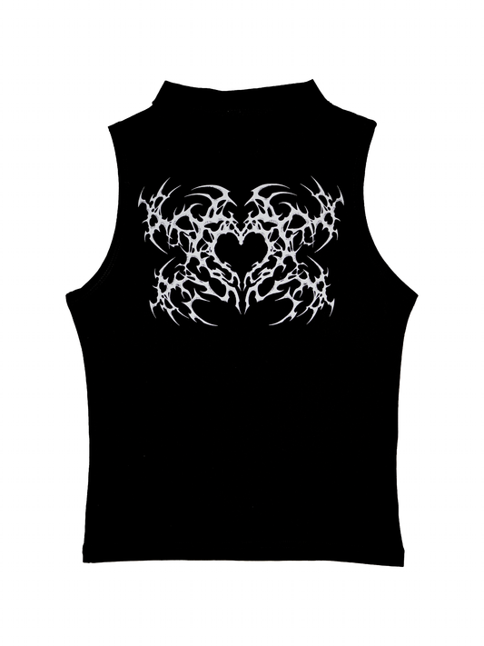 BOUND - High Neck Crop