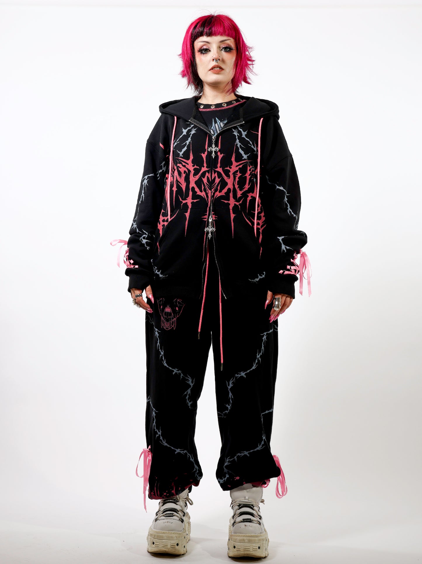HELLHOUND- Zip-up Hoodie