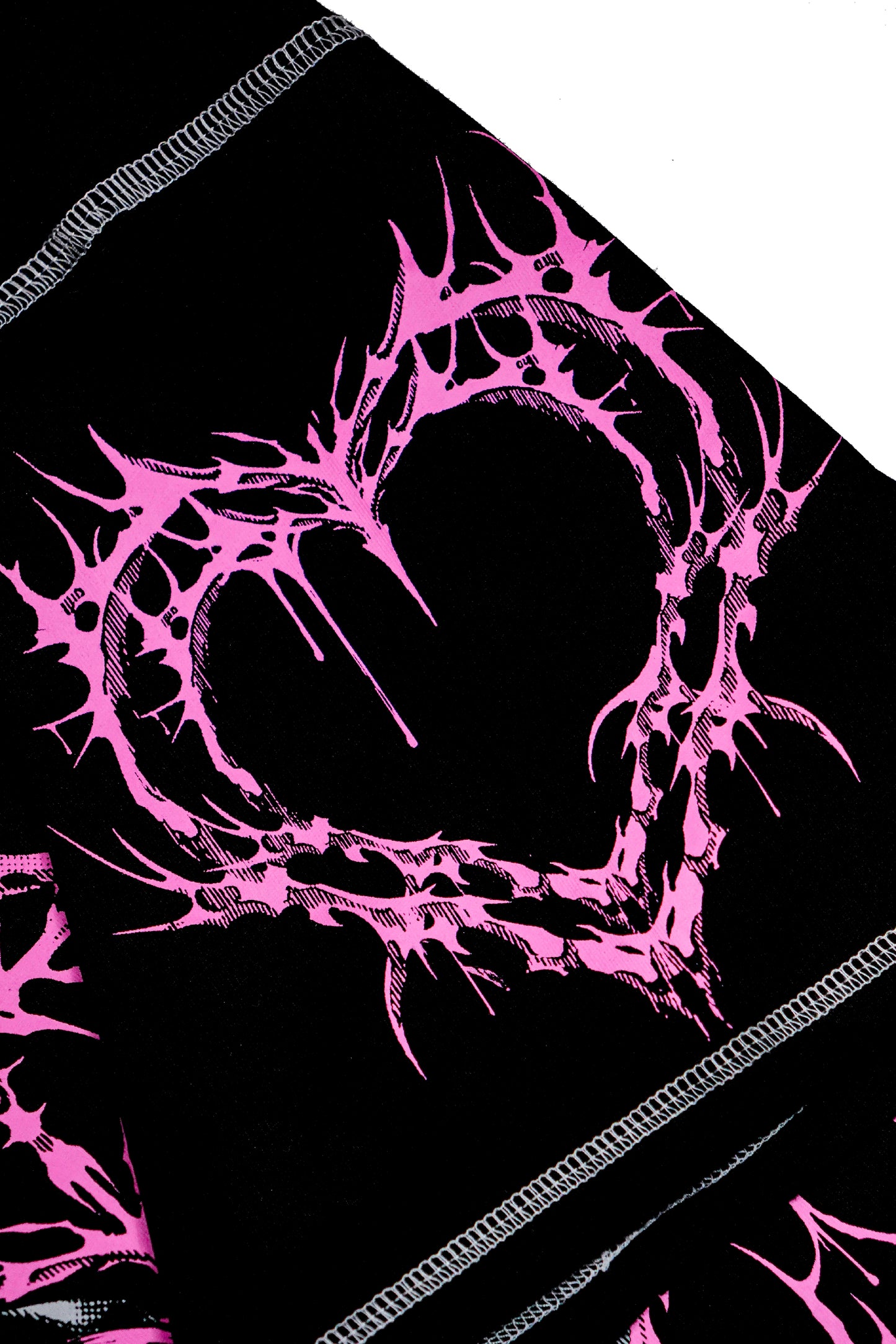 FORBIDDEN LOVE - Distressed Oversize Short Sleeve