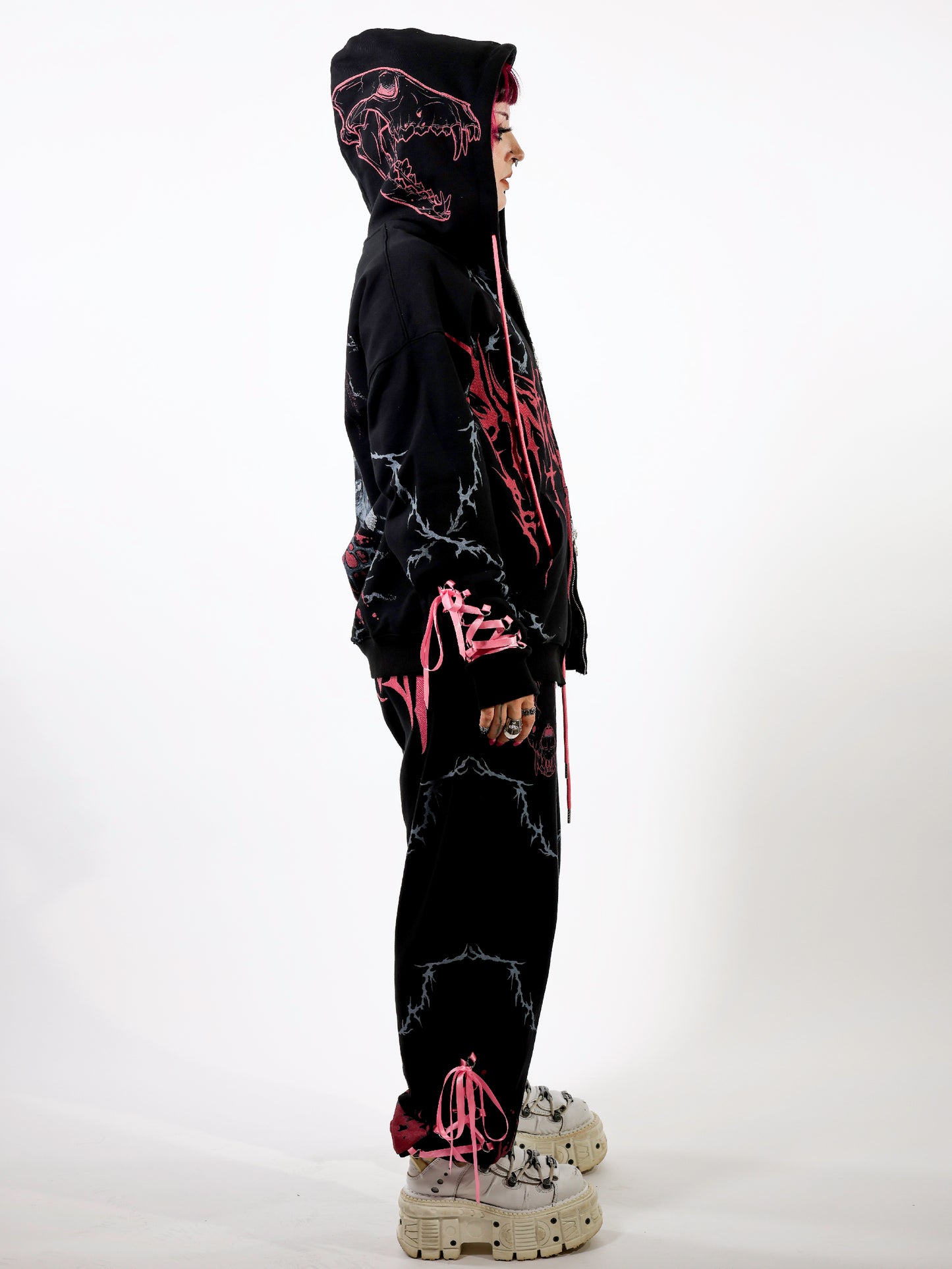 HELLHOUND- Zip-up Hoodie