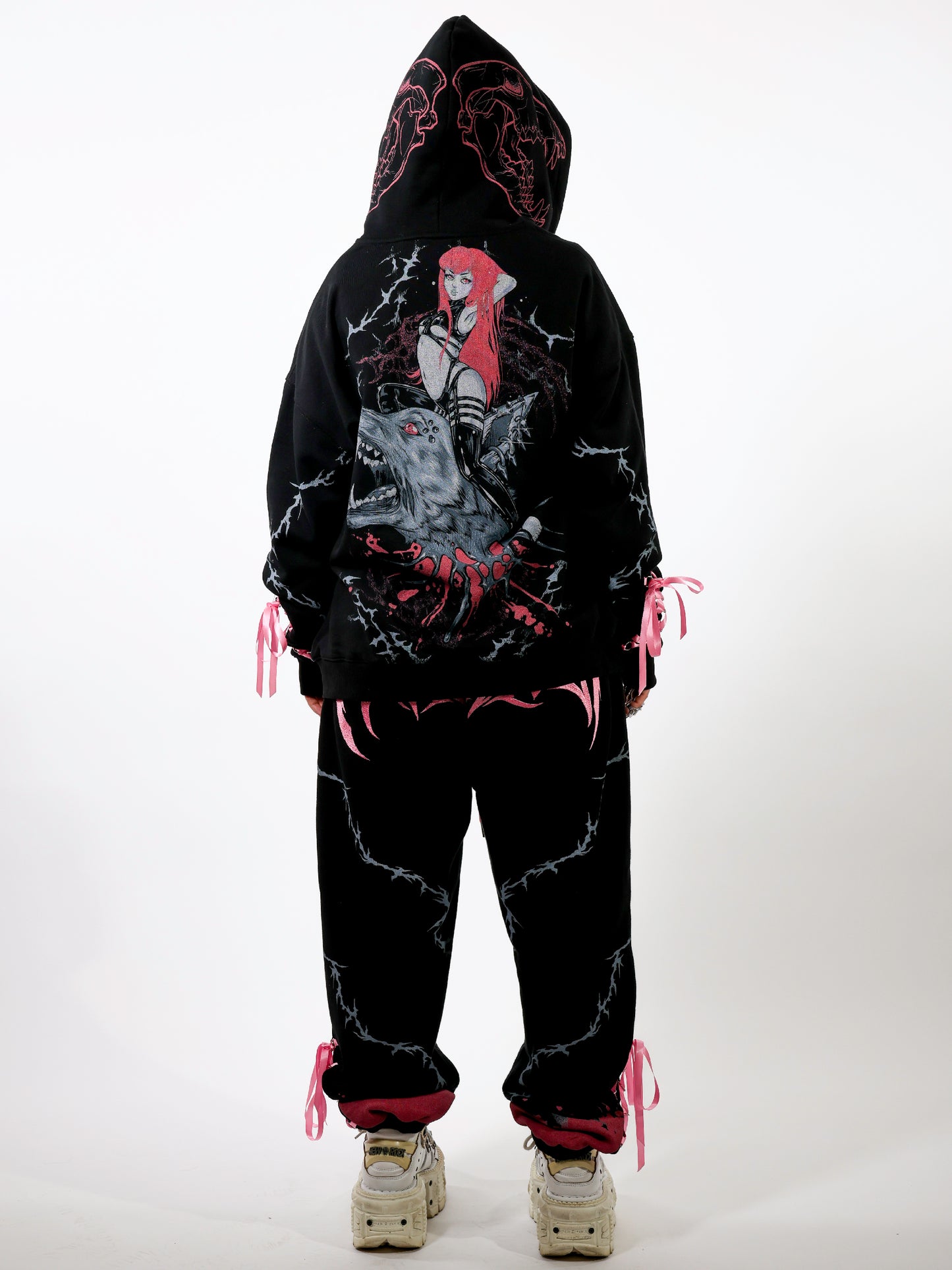 HELLHOUND- Zip-up Hoodie