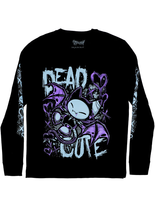 DEAD CUTE- Long Sleeve T-shirt