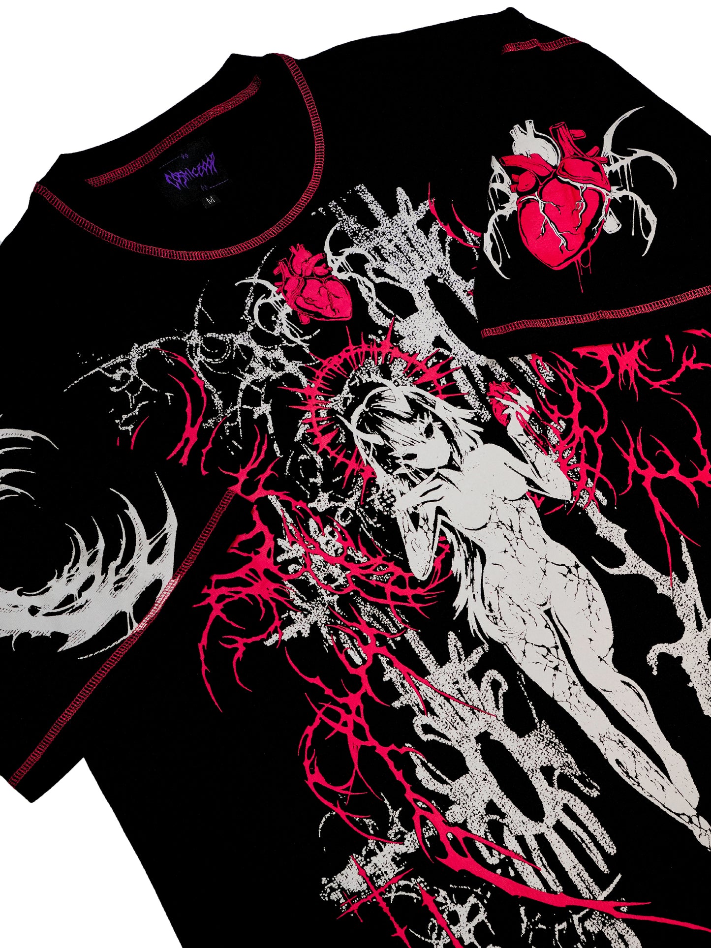 RESURRECT - Distressed Oversize Short Sleeve