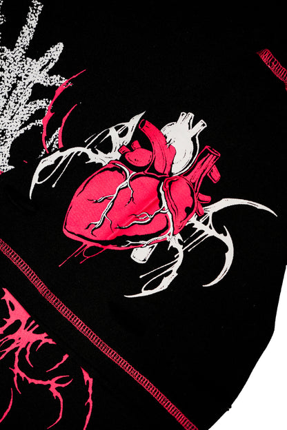 RESURRECT - Distressed Oversize Short Sleeve