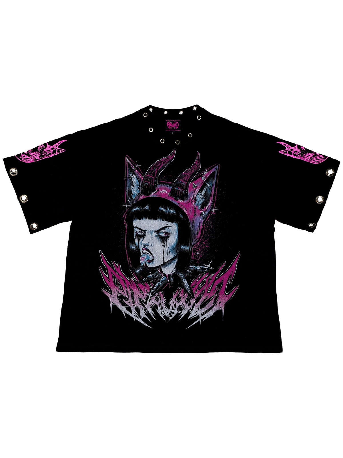 VULPINE - Distressed Oversize Short Sleeve