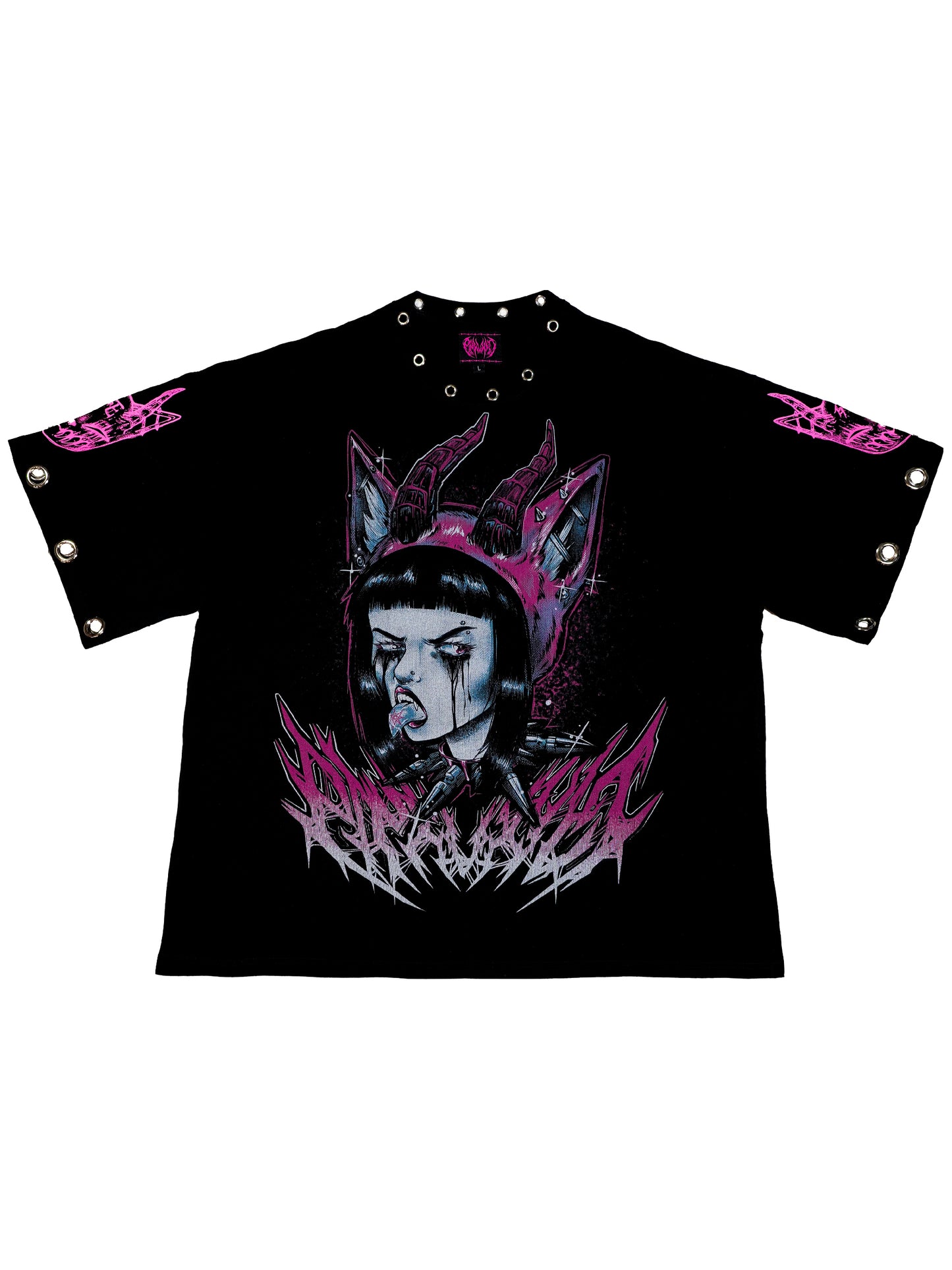 VULPINE - Distressed Oversize Short Sleeve