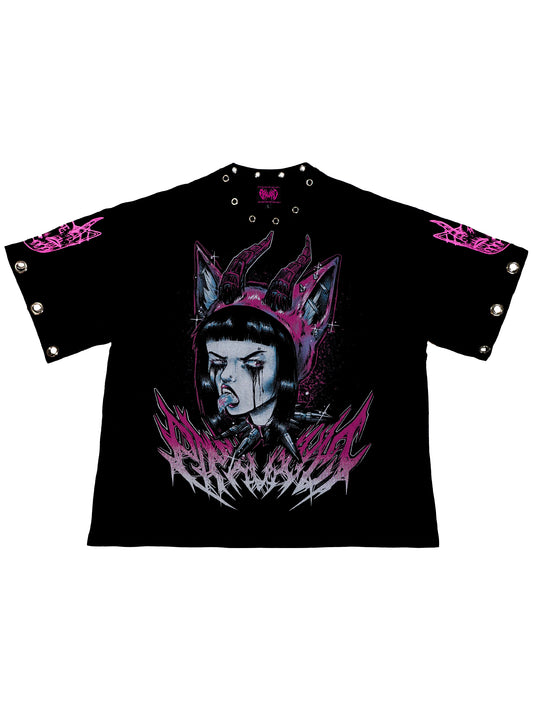 VULPINE - Distressed Oversize Short Sleeve