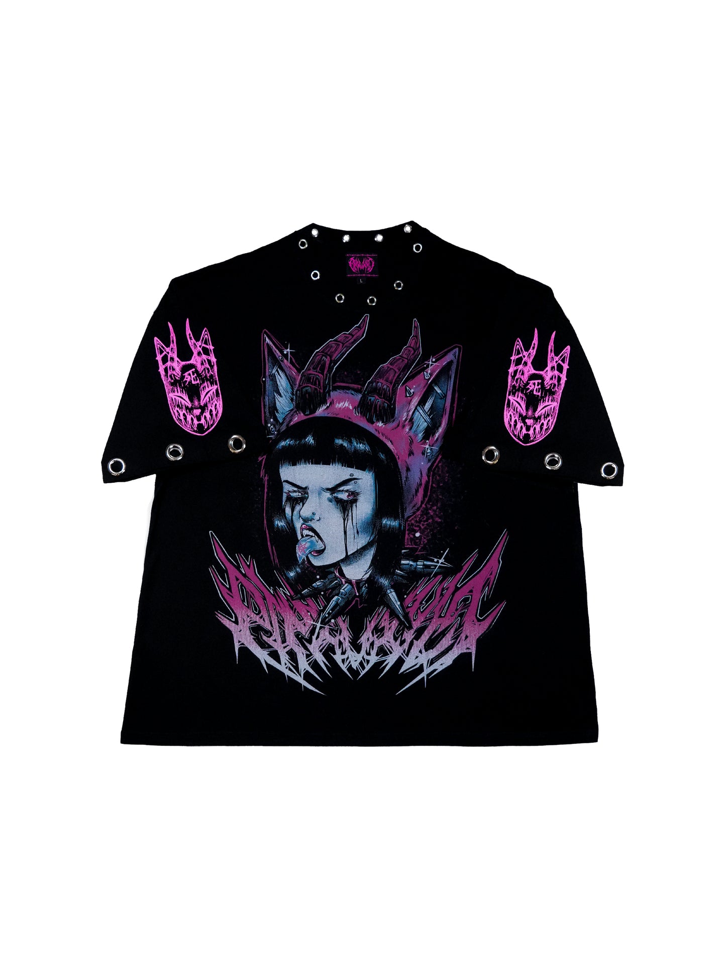 VULPINE - Distressed Oversize Short Sleeve