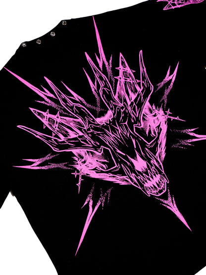 VULPINE - Distressed Oversize Short Sleeve