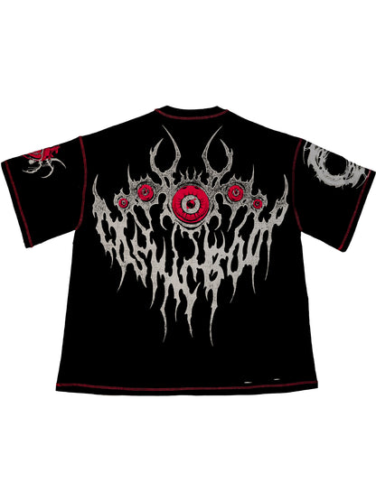 RESURRECT - Distressed Oversize Short Sleeve