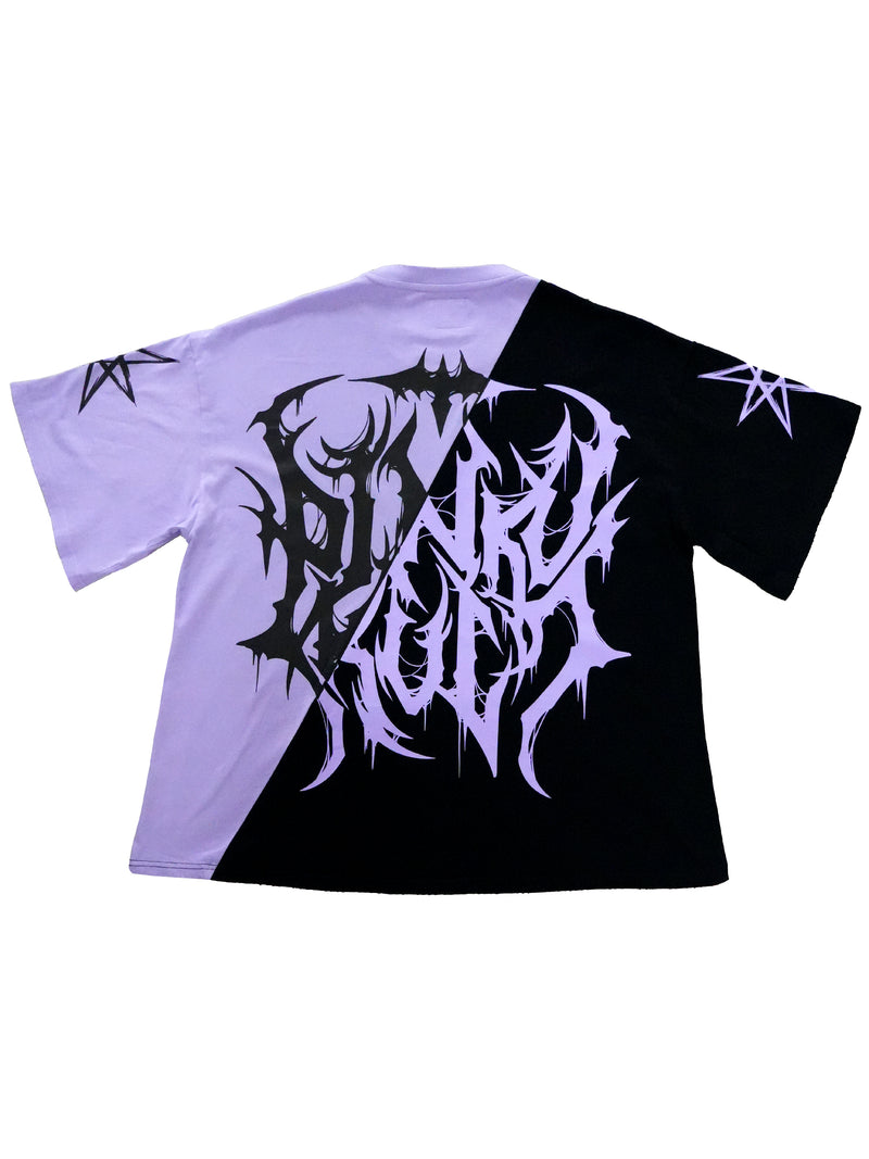 DIVIDE - Distressed Oversize Short Sleeve