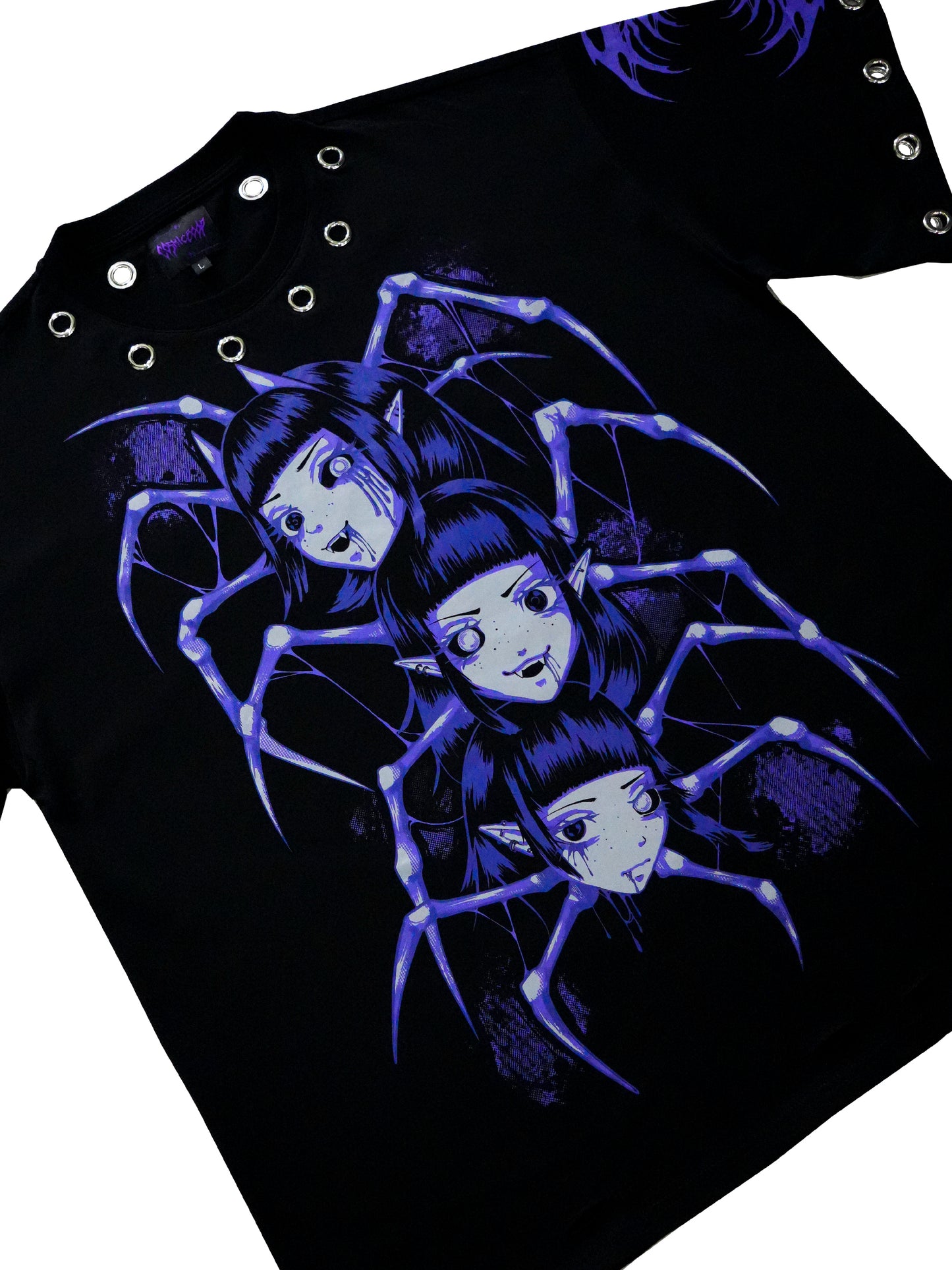 ARACHNID - Distressed Oversize Short Sleeve