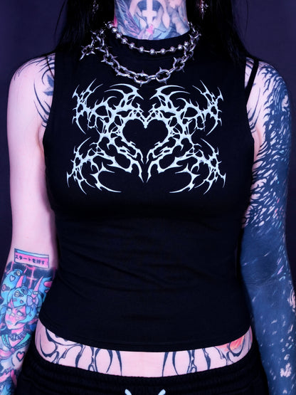 BOUND - High Neck Crop