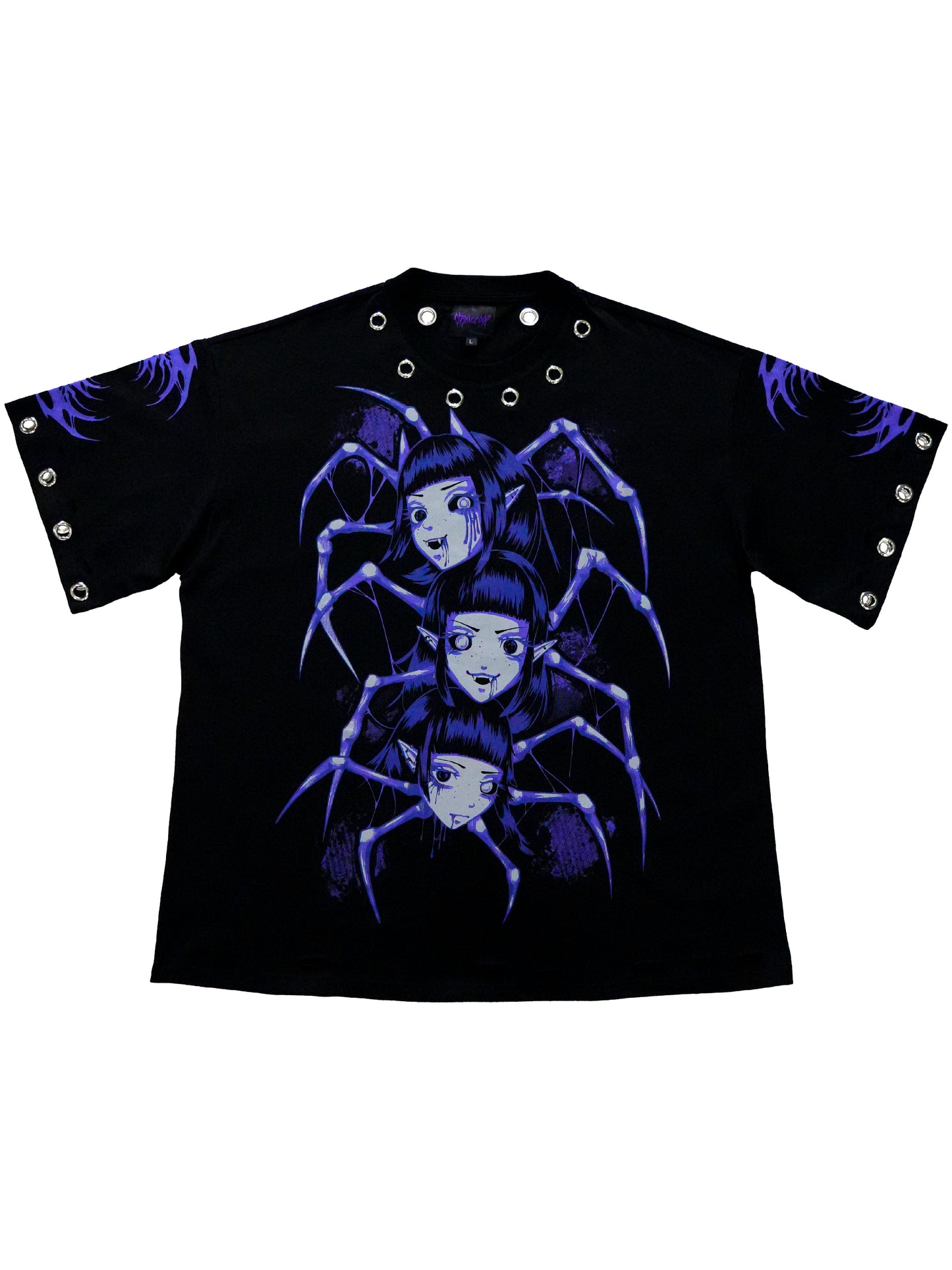 ARACHNID - Distressed Oversize Short Sleeve
