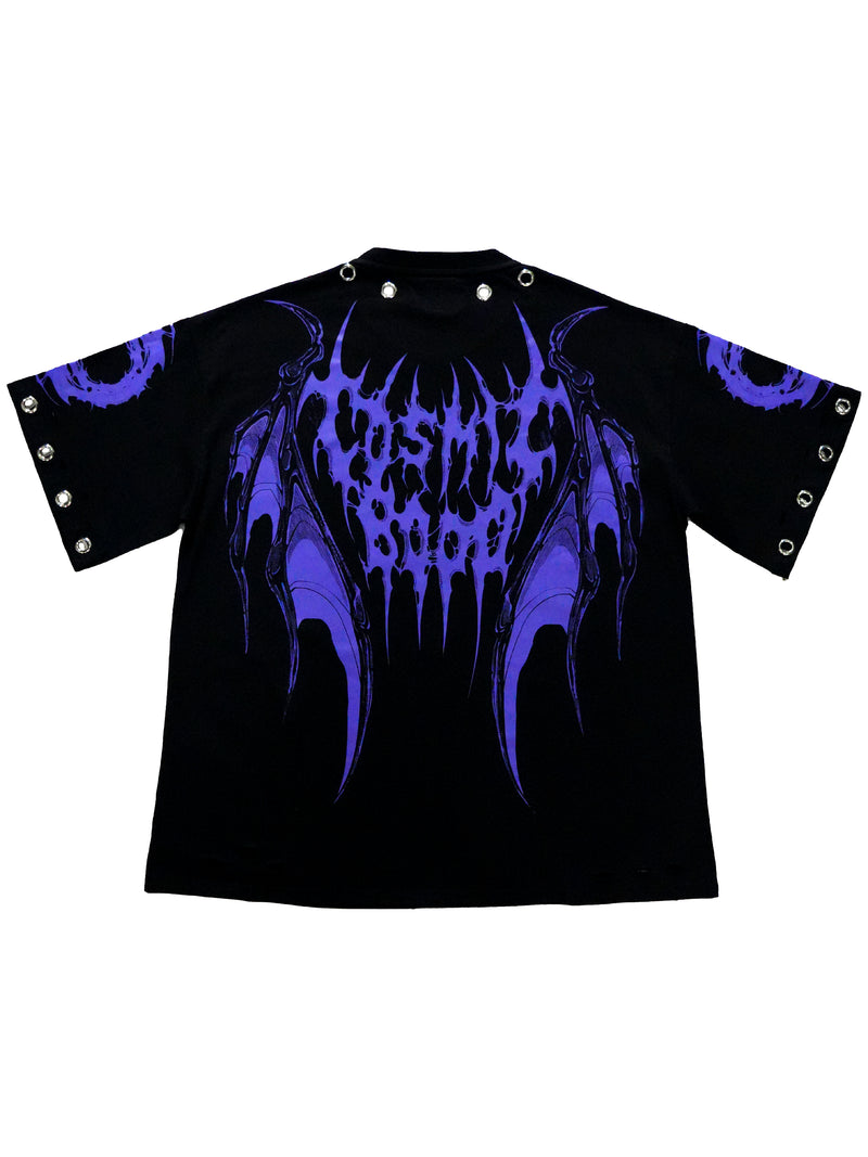 ARACHNID - Distressed Oversize Short Sleeve