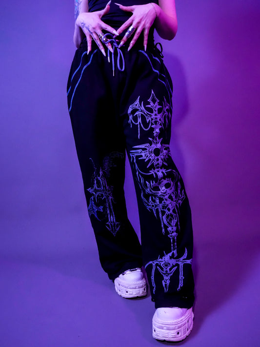 FALLEN - Straight Leg Sweatpants