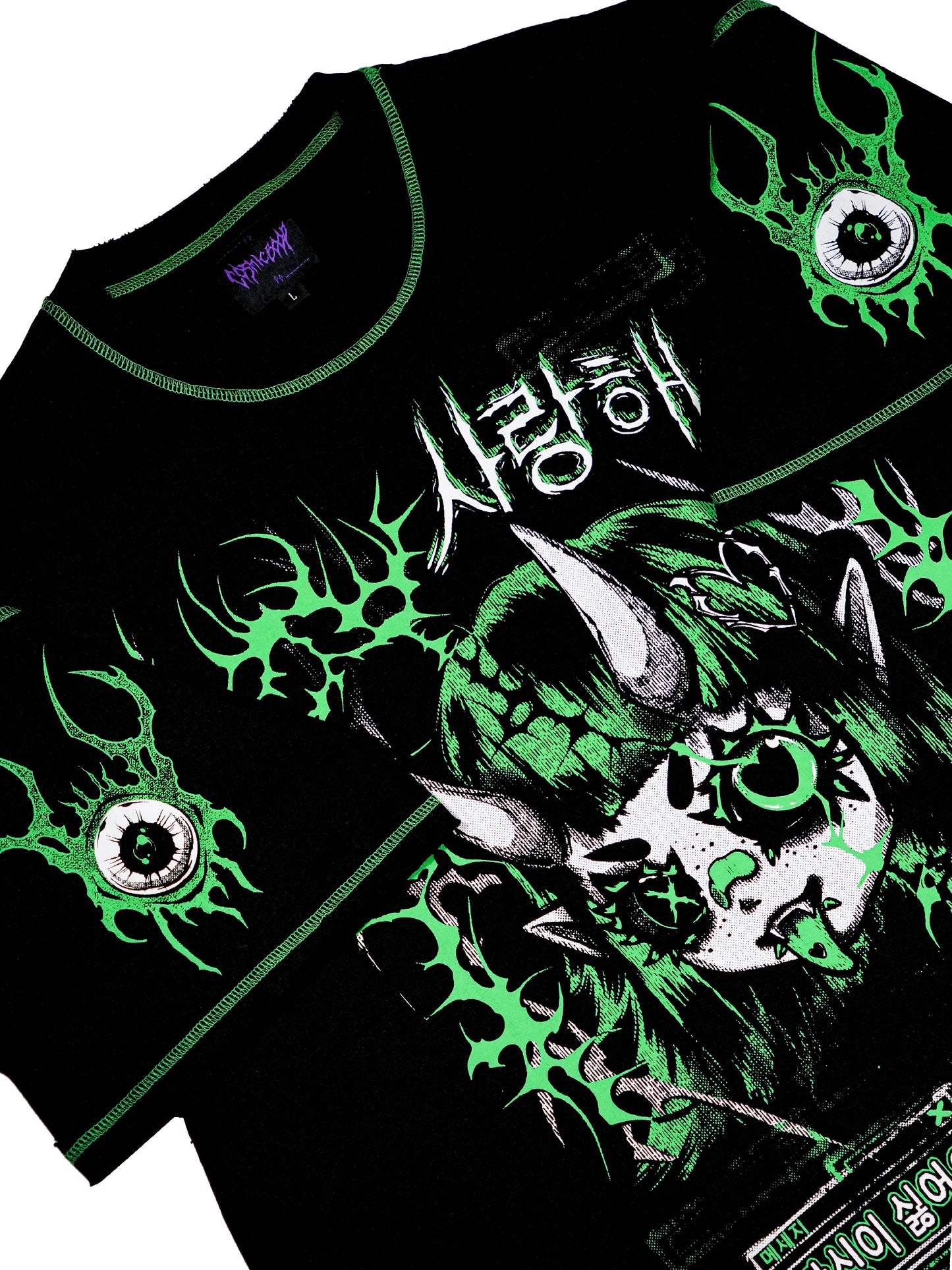 LOVE AND HATE - Distressed Oversize Short Sleeve