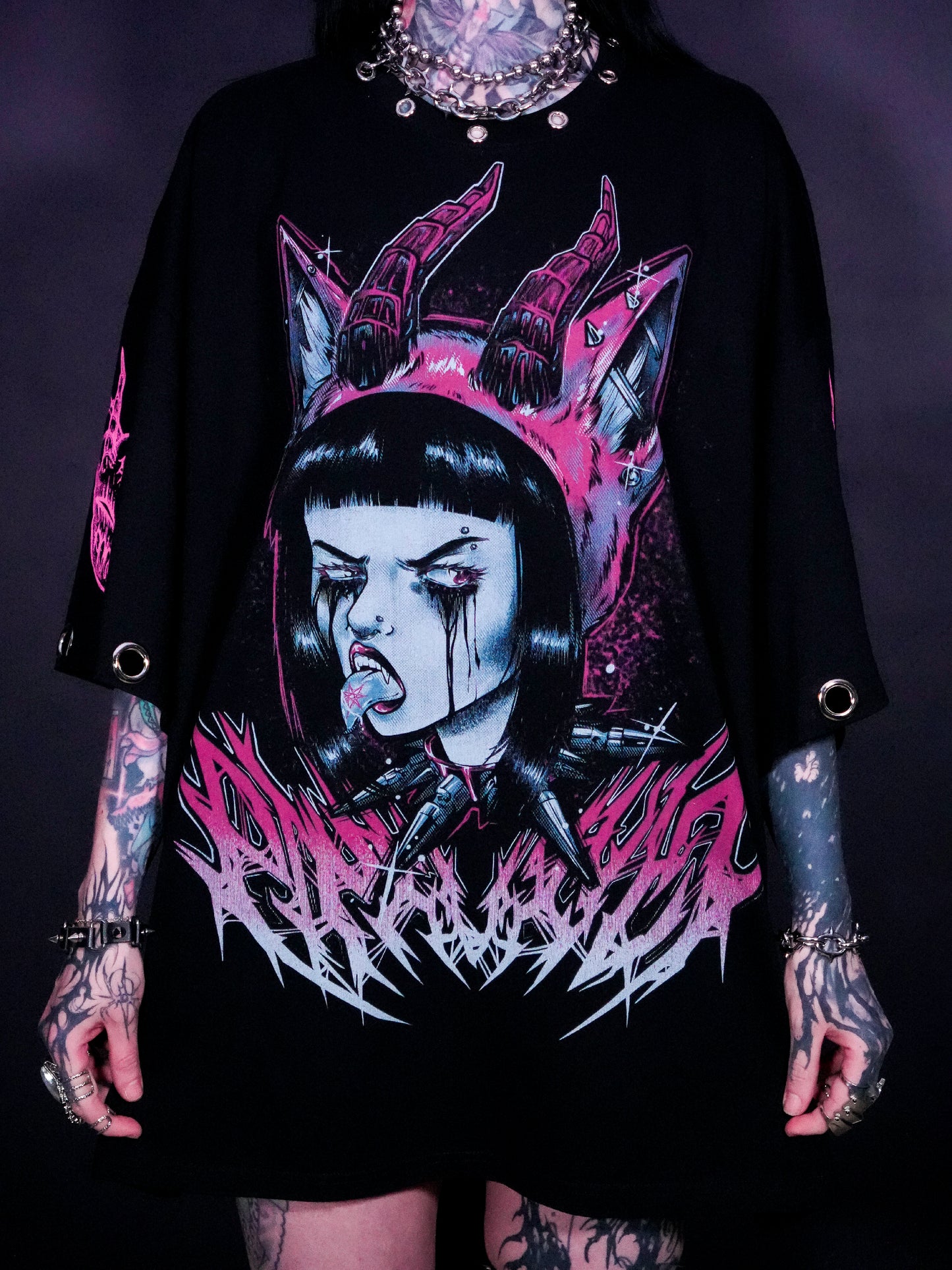 VULPINE - Distressed Oversize Short Sleeve