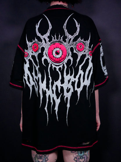 RESURRECT - Distressed Oversize Short Sleeve