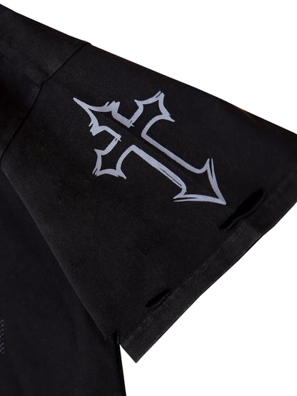 DEFEAT - Distressed Oversize Short Sleeve