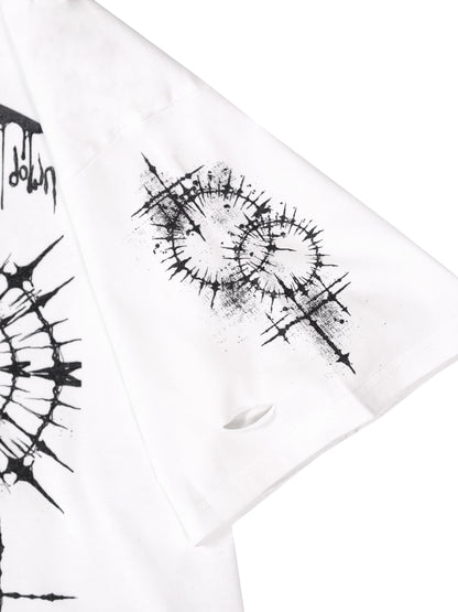REAPER - Distressed Oversize Short Sleeve