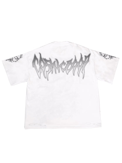 REAPER - Distressed Oversize Short Sleeve