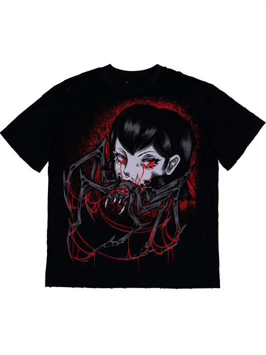 CRAWLER - Distressed Oversize Short Sleeve