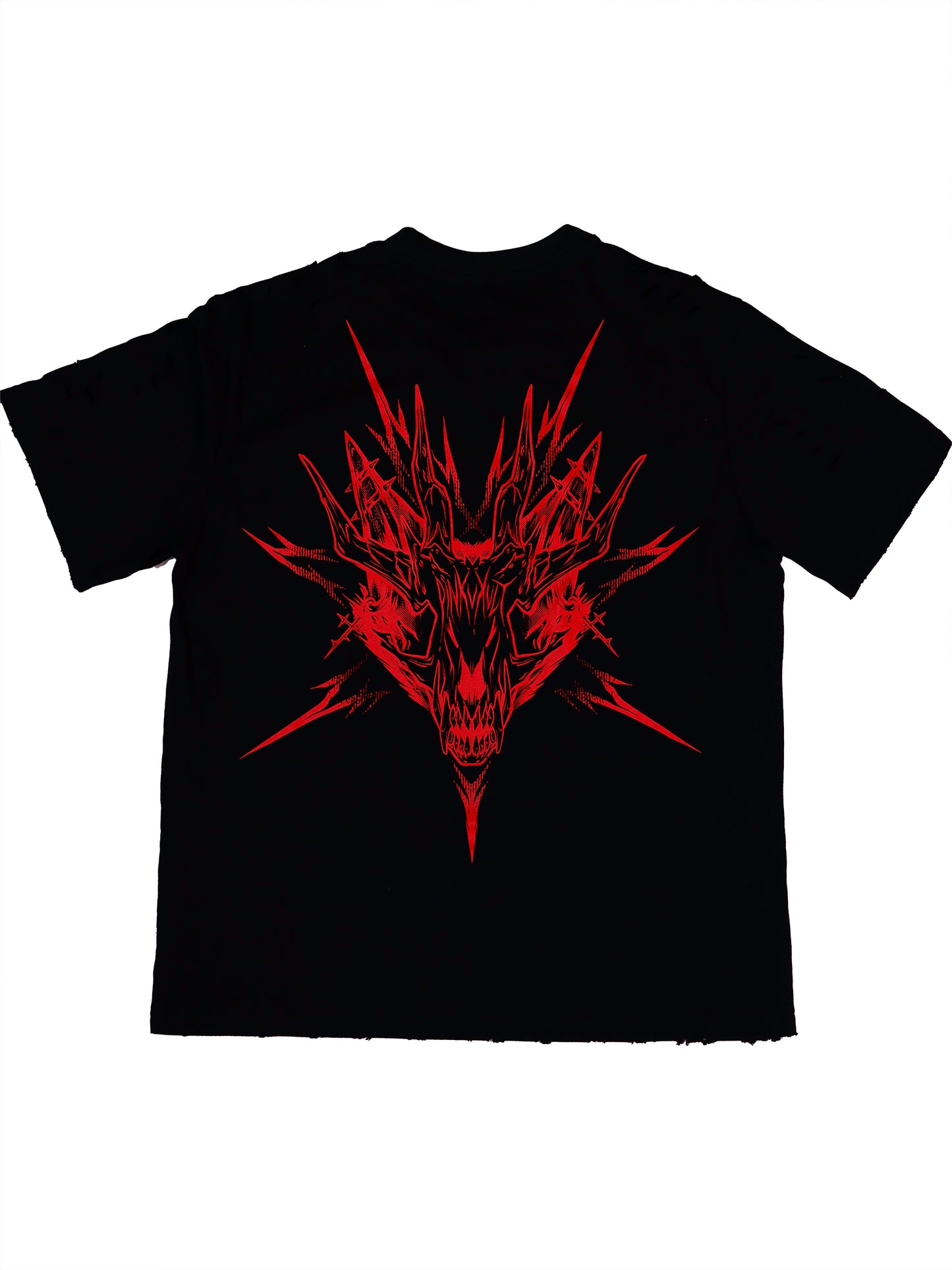 CRAWLER - Distressed Oversize Short Sleeve