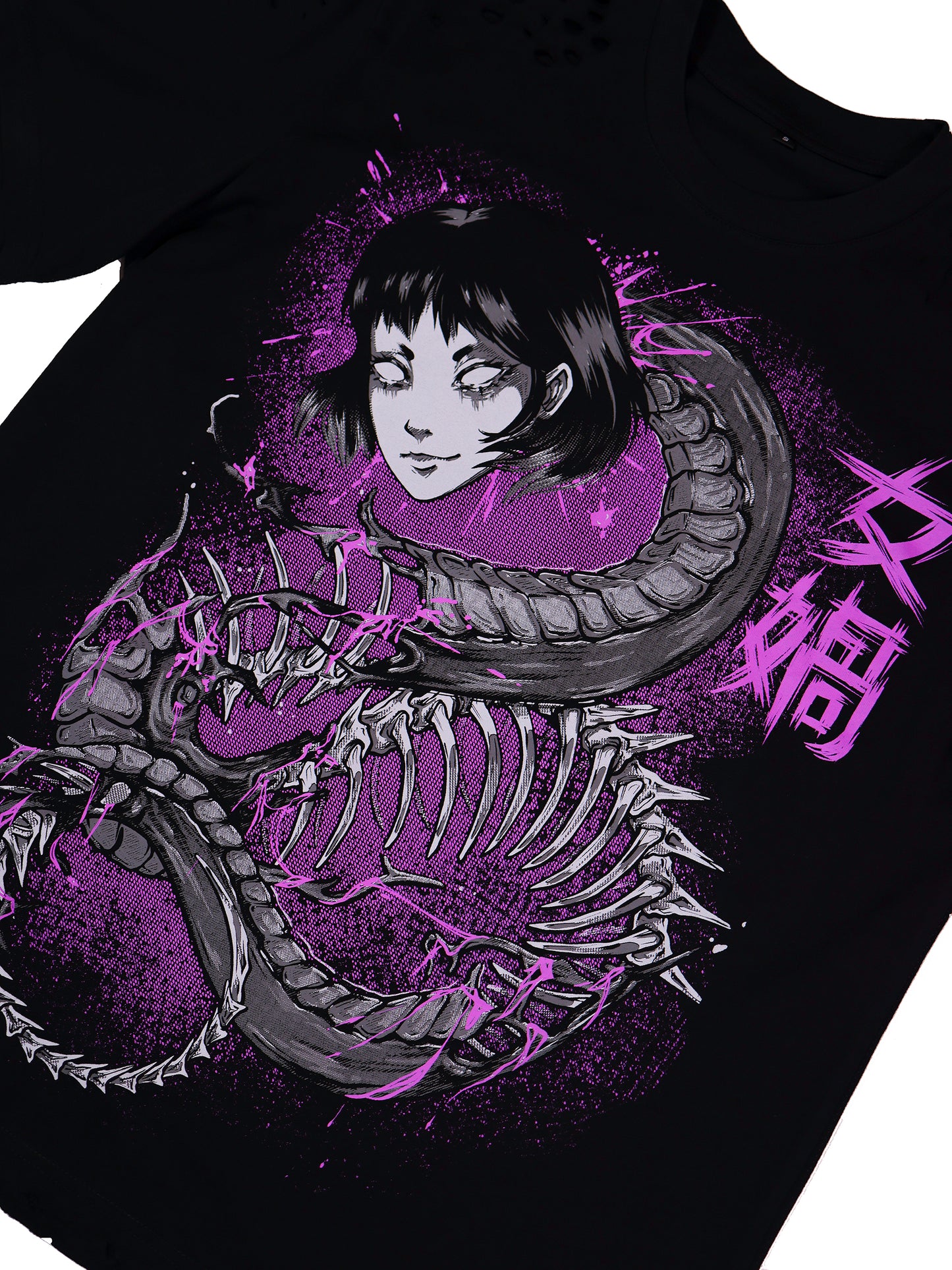 GODDESS - Distressed Oversize Short Sleeve