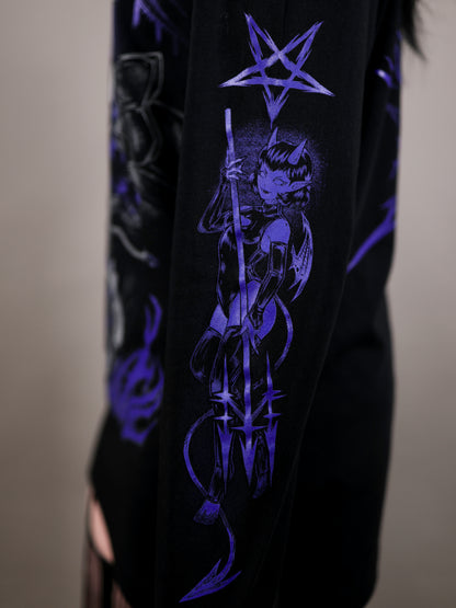THE DEVIL- Long Sleeve T-shirt