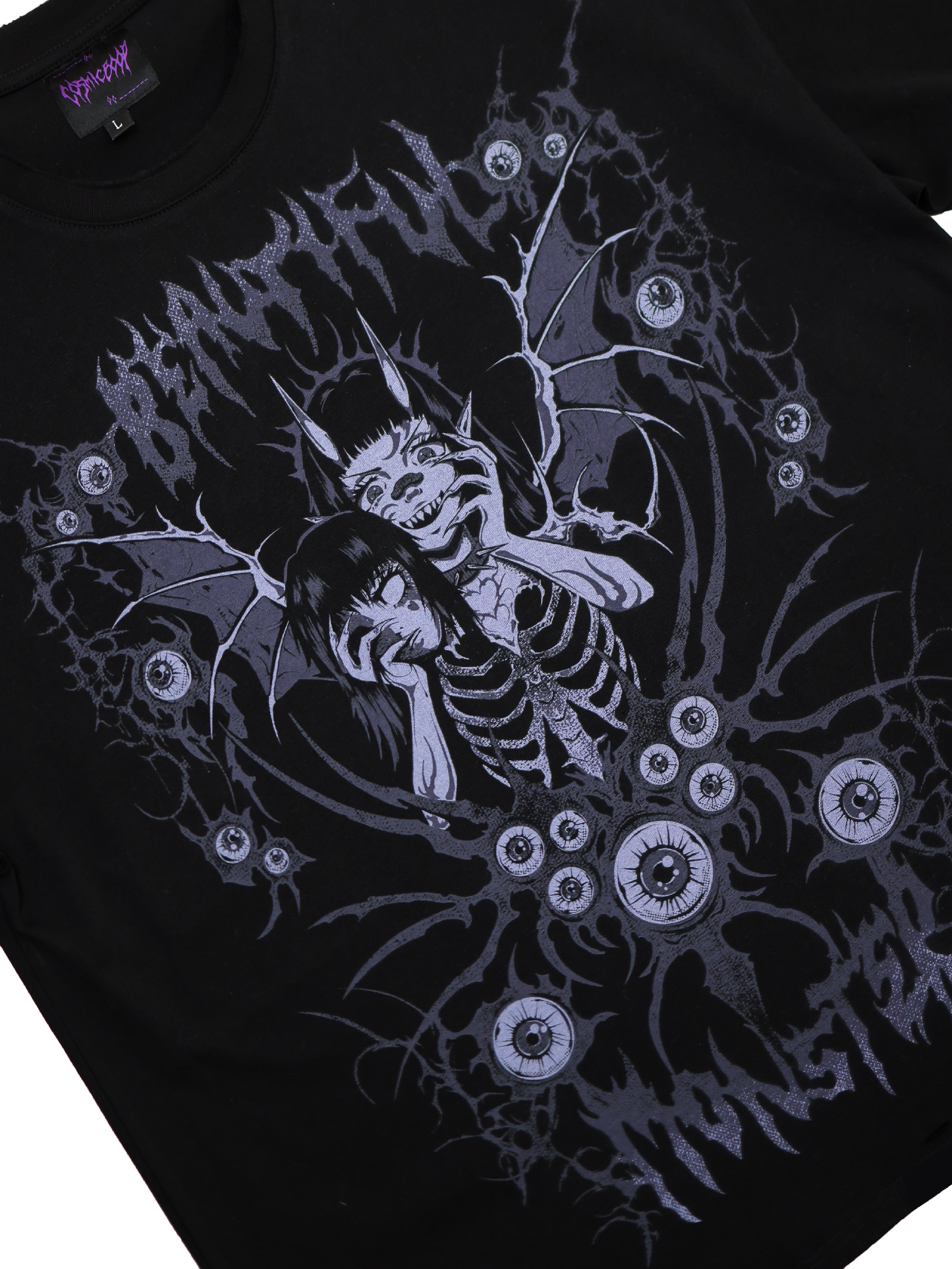 BEAUTIFUL MONSTER - Distressed Oversize Short Sleeve